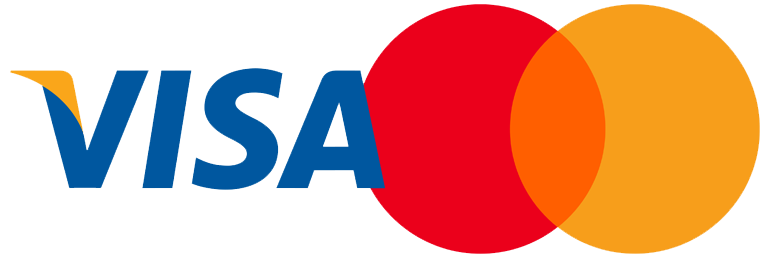 Visa und Mastercard logo